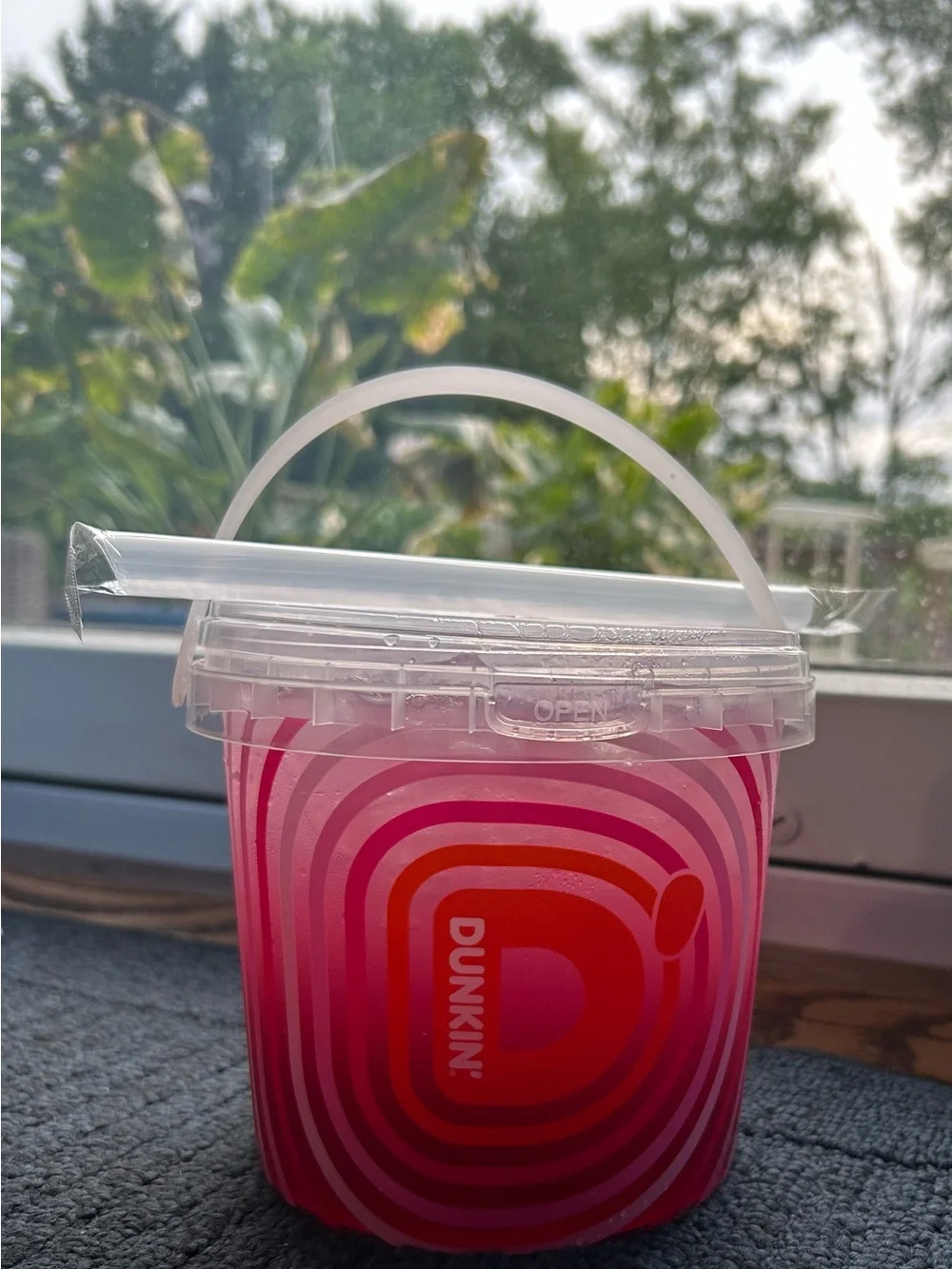 New Limited Edition Dunkin Iced Beverage Bucket 48oz
